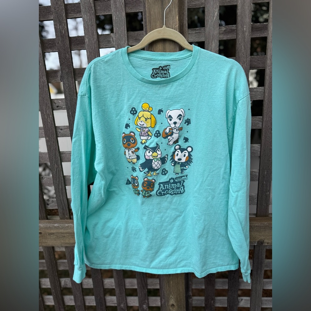 Nintendo Animal Crossing adult ladies long-sleeved tee XL